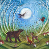Bijdehansje Postcard Woodland Creatures | Conscious Craft